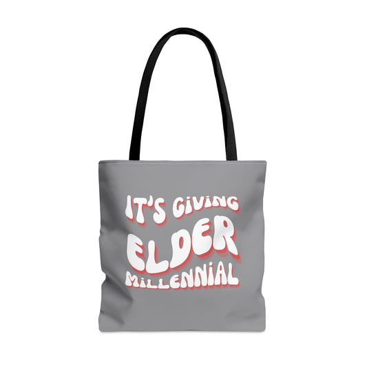 It's giving Elder Millennial Tote Bag